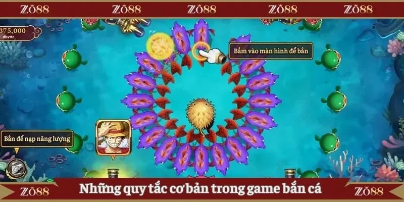 Những quy tắc cơ bản được cập nhật trong game bắn cá 